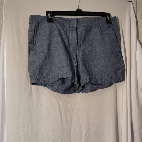 J. Crew Light Blue Jean Shorts Size 8 - Picture 1 of 2